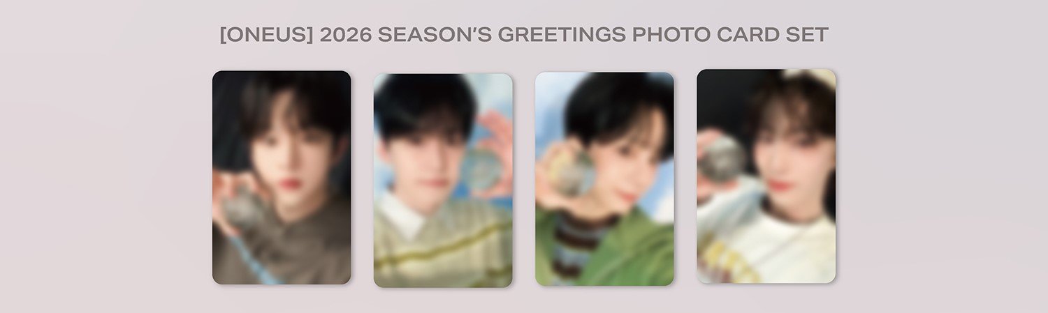 BIZENT] ONEUS - 2026 SEASON'S GREETINGS [Quest for the Wishing